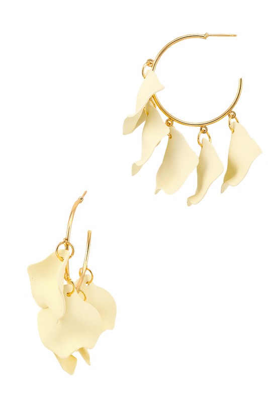 Fernanda Statement Hoops / Ivory