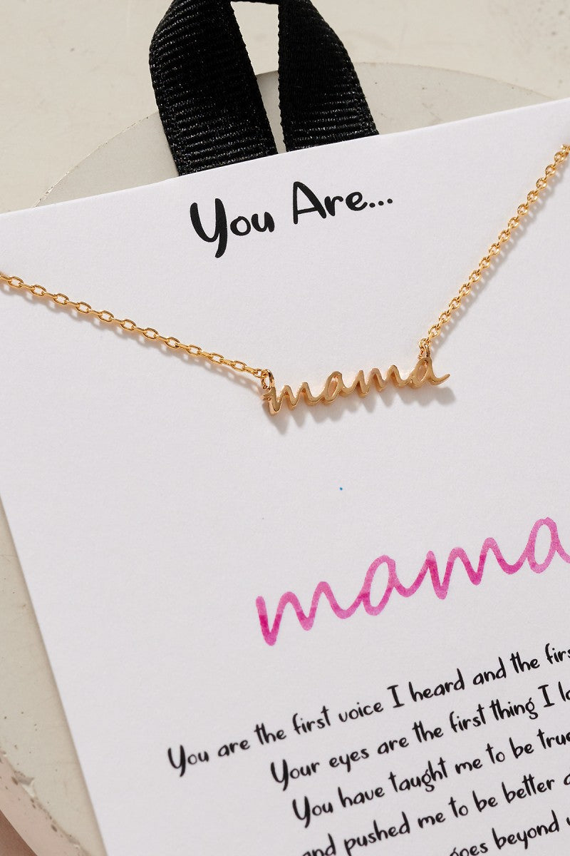 Mama Dainty Necklace