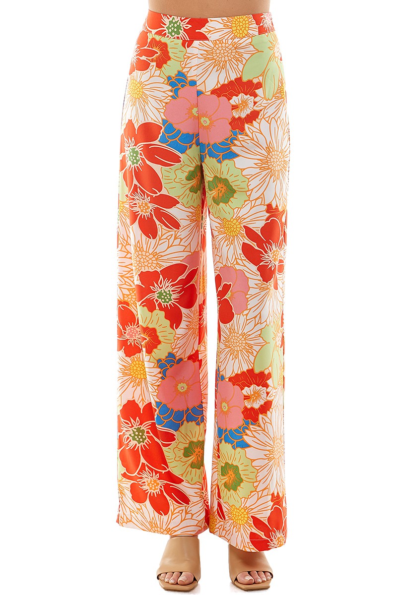 Floral Print Pants