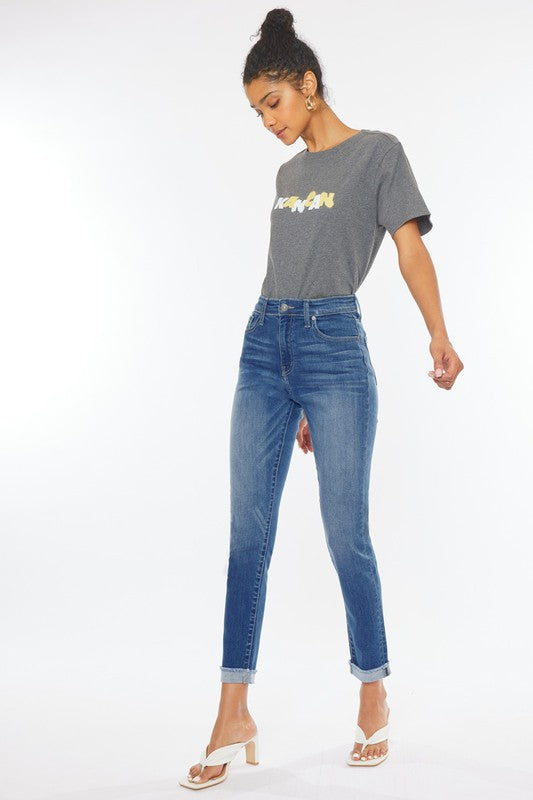 Mona High Rise Medium Wash Jeans