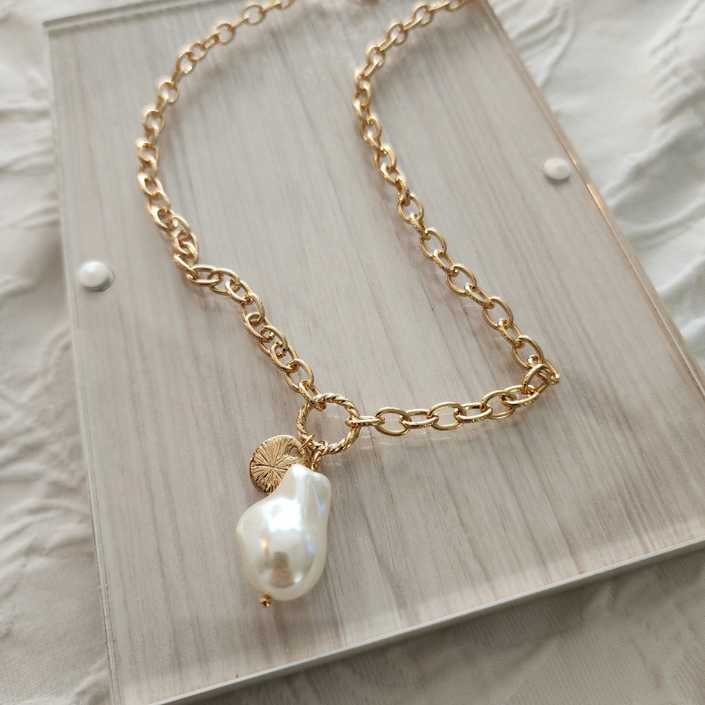 Pearl Drop Necklace