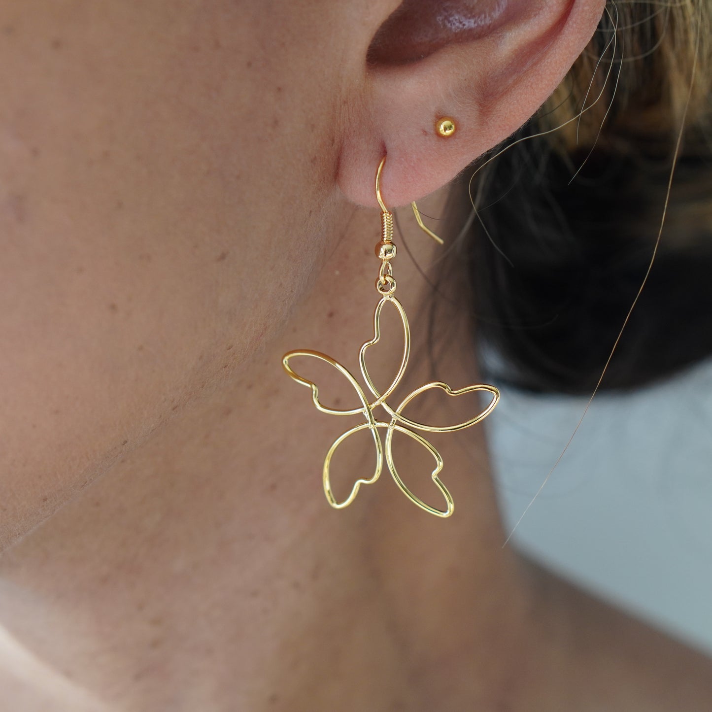 Dainty Flower Earrings