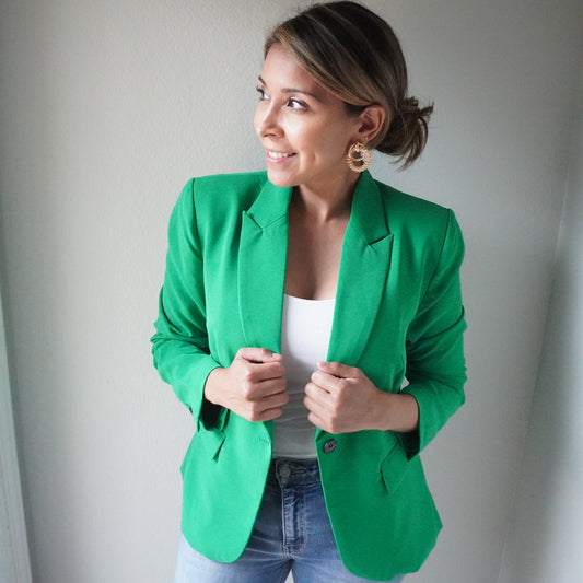 Kelly Green Classic Blazer