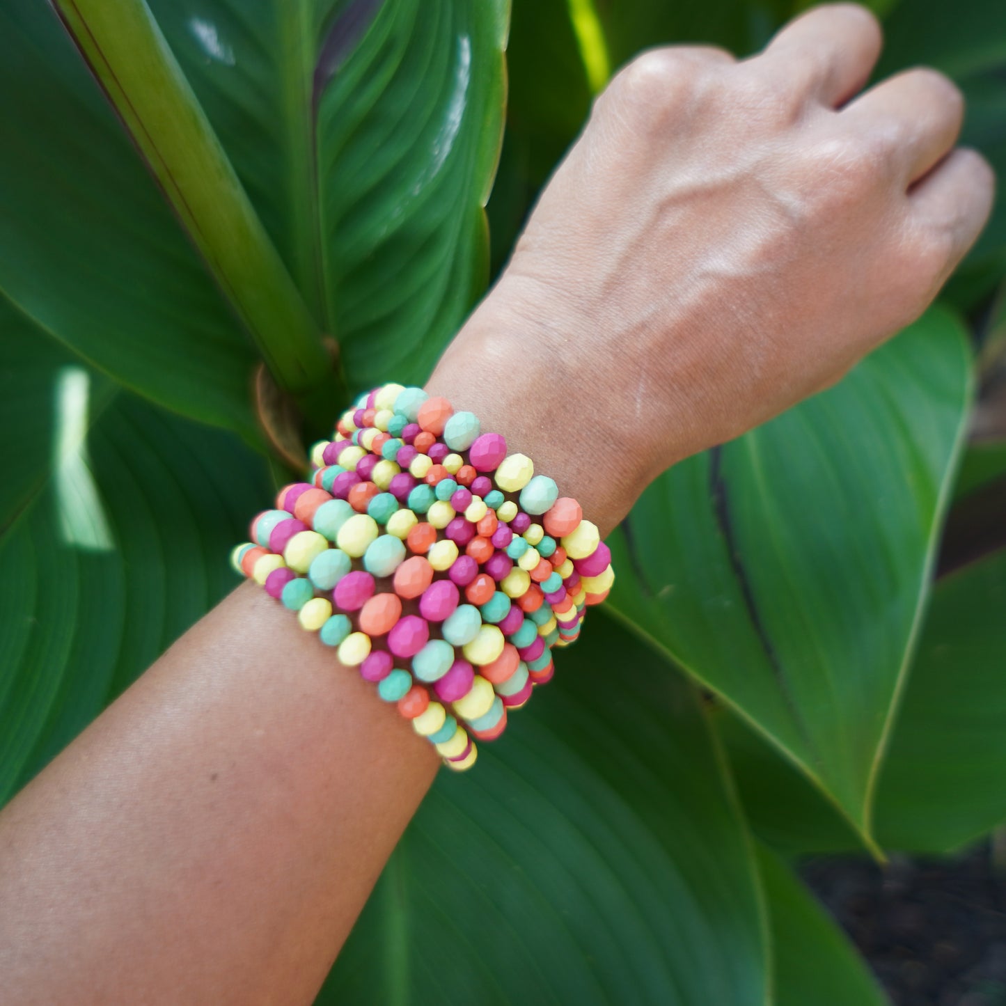 Fiesta Multi Colored Bracelet Stack