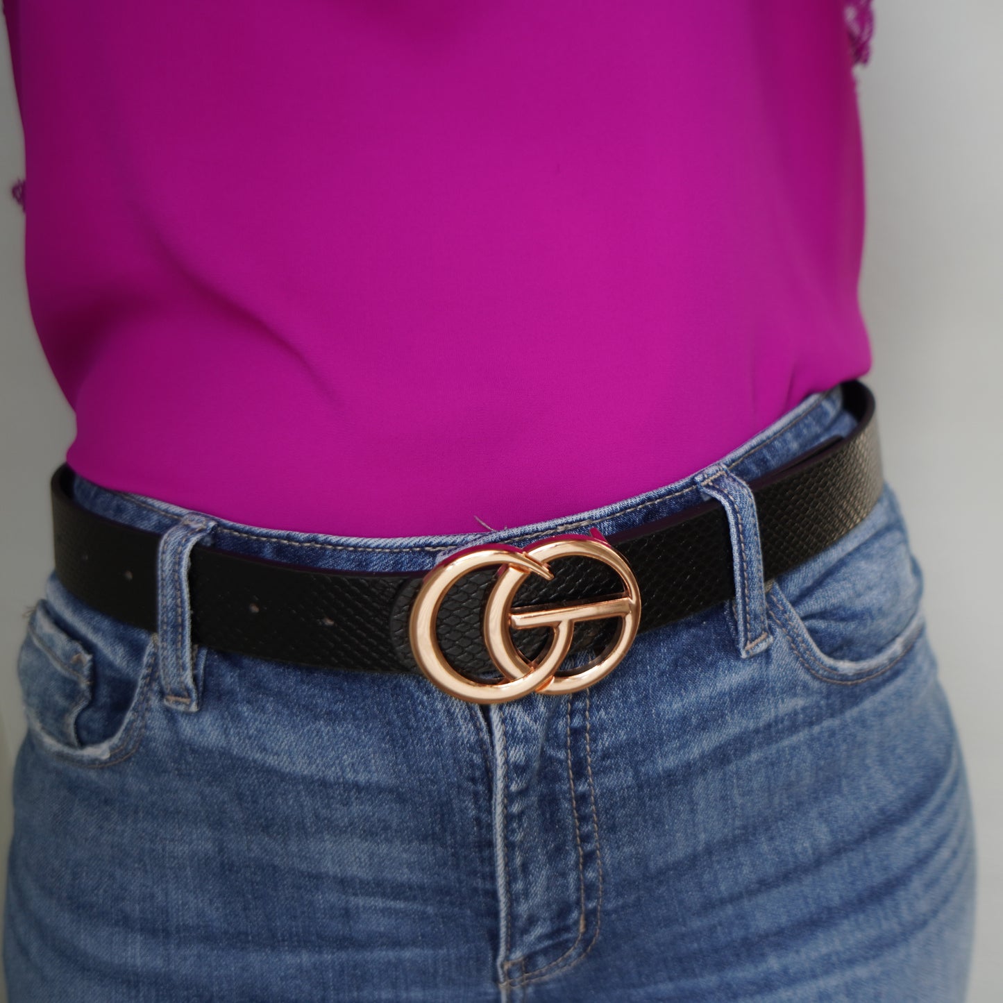 Black Statement Belt